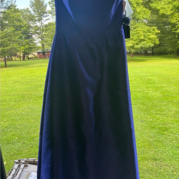 ALFRED SUNG Blue Sleeveless Maxi Sundress - Picture 1 of 4